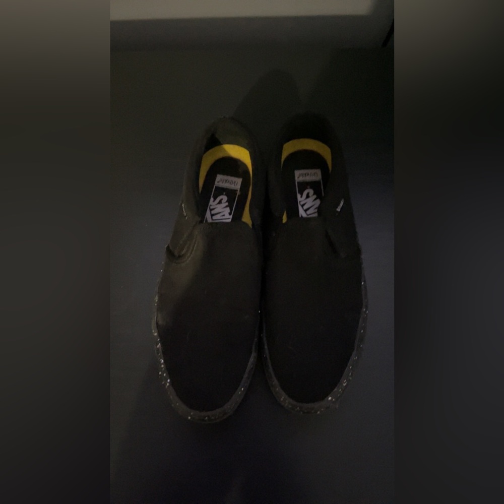 black vans with sparkles
